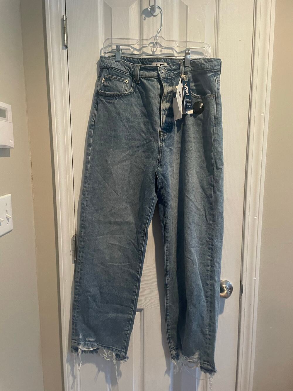 Lovers and Friends Ryan Loose High Rise Rigid Straight Jeans, A71